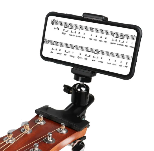 Phone holder for Guitar