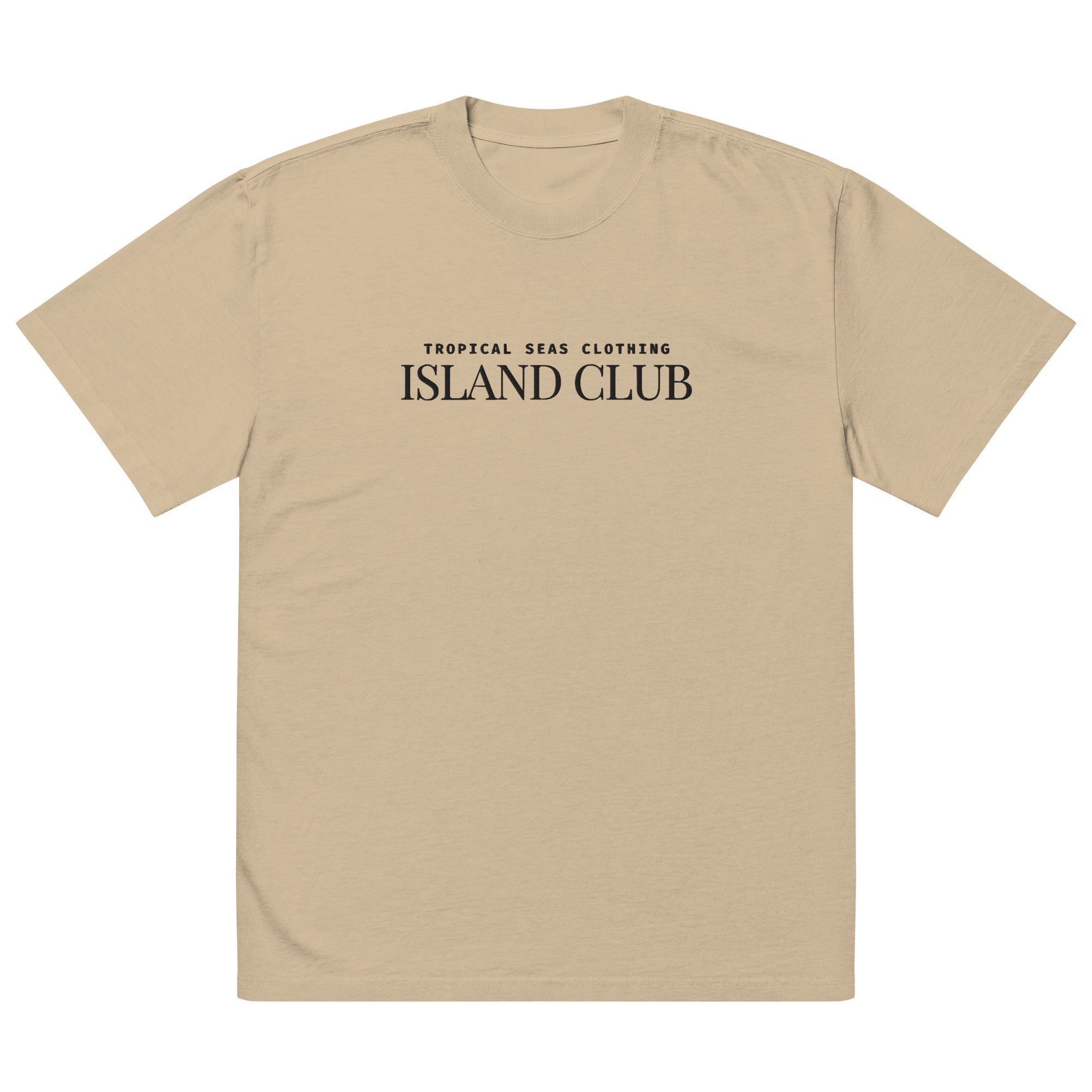 Oversized Tropical Seas faded t-shirt