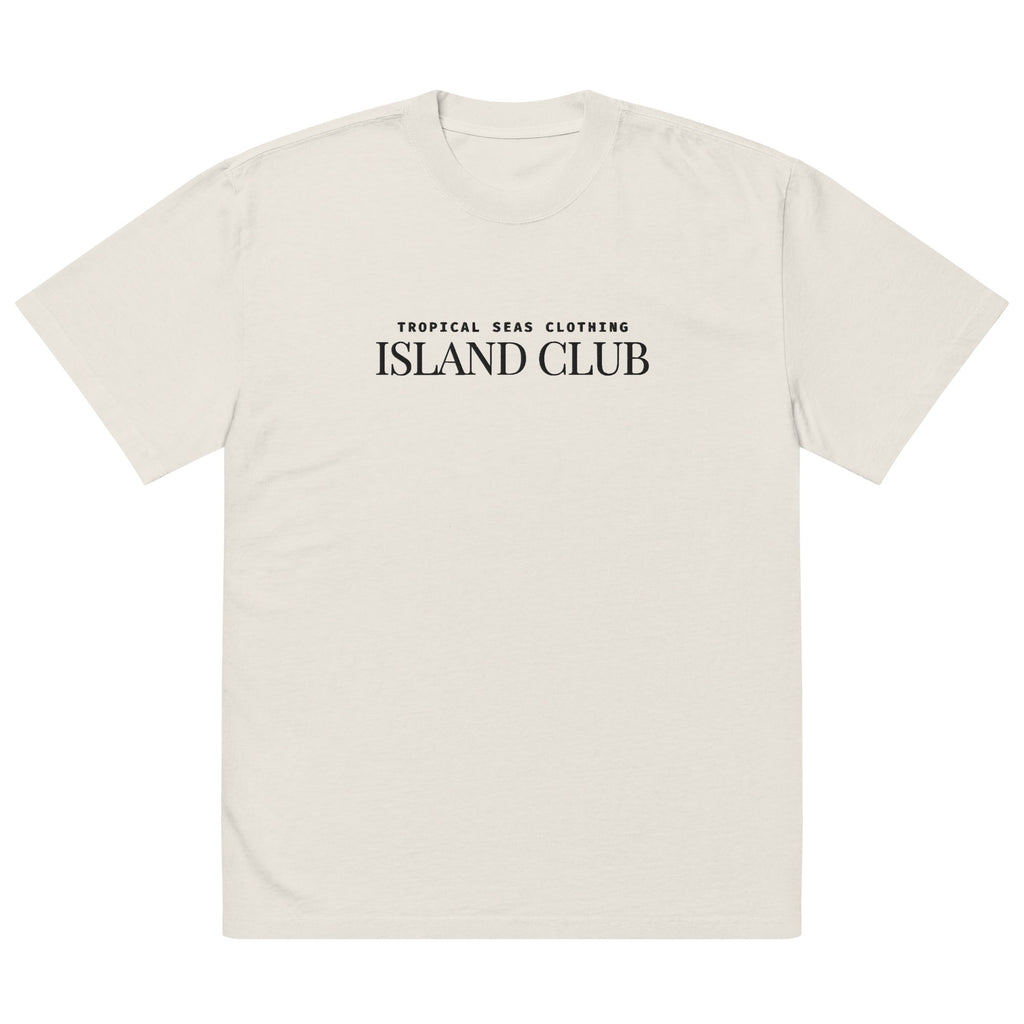 Oversized Tropical Seas faded t-shirt