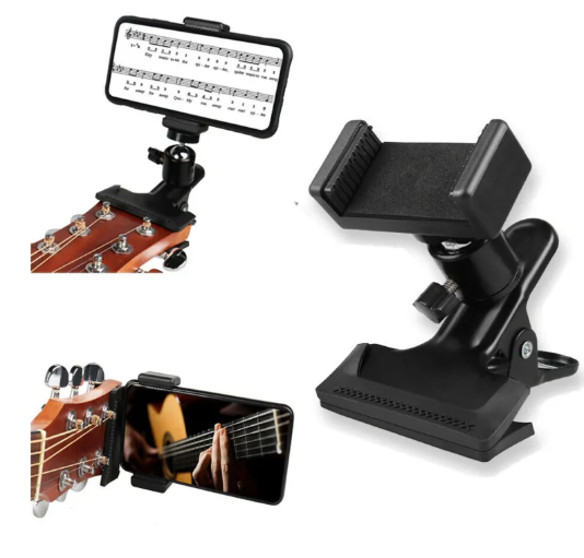 Phone holder for Guitar